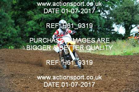 Photo: H61_9319 ActionSport Photography 01/07/2017 Thornbury MX Practice - Westonbirt 0950_Juniors #801