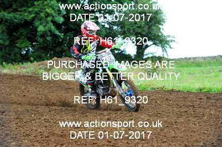 Photo: H61_9320 ActionSport Photography 01/07/2017 Thornbury MX Practice - Westonbirt 0950_Juniors #263