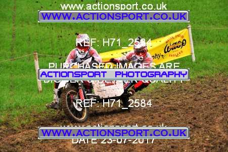 Photo: H71_2584 ActionSport Photography 23/07/2017 Dorset Classic Scramble Club - Galhampton  _0_SidecarsPractice #64