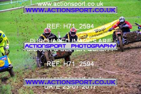 Photo: H71_2594 ActionSport Photography 23/07/2017 Dorset Classic Scramble Club - Galhampton  _0_SidecarsPractice #7