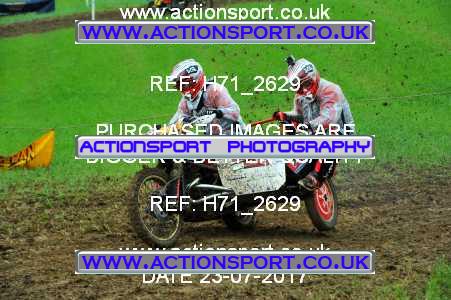 Photo: H71_2629 ActionSport Photography 23/07/2017 Dorset Classic Scramble Club - Galhampton  _0_SidecarsPractice #64