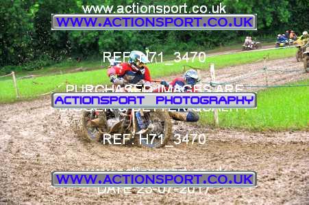 Photo: H71_3470 ActionSport Photography 23/07/2017 Dorset Classic Scramble Club - Galhampton  _7_Sidecars #44