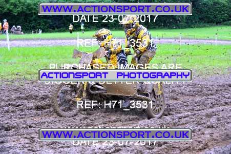 Photo: H71_3531 ActionSport Photography 23/07/2017 Dorset Classic Scramble Club - Galhampton  _7_Sidecars #56