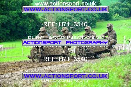 Photo: H71_3540 ActionSport Photography 23/07/2017 Dorset Classic Scramble Club - Galhampton  _7_Sidecars #98