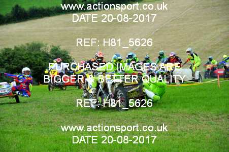 Photo: H81_5626 ActionSport Photography 20/08/2017 Somerset Scramble Club - Cotley  _4_Sidecars #7