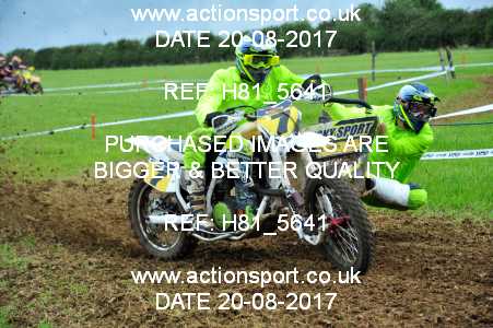 Photo: H81_5641 ActionSport Photography 20/08/2017 Somerset Scramble Club - Cotley  _4_Sidecars #7