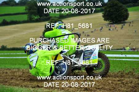 Photo: H81_5681 ActionSport Photography 20/08/2017 Somerset Scramble Club - Cotley  _4_Sidecars #7