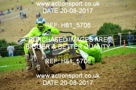 Photo: H81_5706 ActionSport Photography 20/08/2017 Somerset Scramble Club - Cotley  _4_Sidecars #7