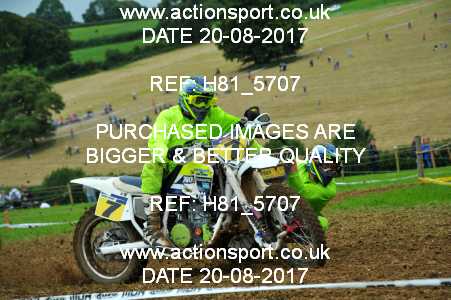Photo: H81_5707 ActionSport Photography 20/08/2017 Somerset Scramble Club - Cotley  _4_Sidecars #7