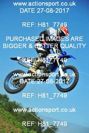 Photo: H81_7749 ActionSport Photography 27/08/2017 AMCA Bristol Spartans MC - Chew Magna  _4_JuniorsMX2 #119