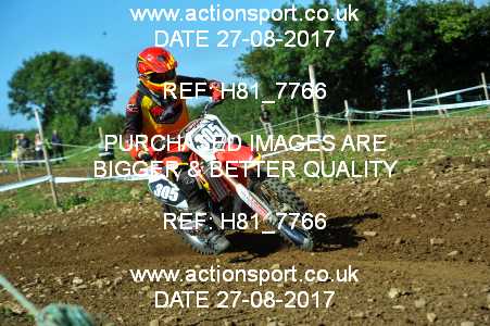 Photo: H81_7766 ActionSport Photography 27/08/2017 AMCA Bristol Spartans MC - Chew Magna  _4_JuniorsMX2 #305