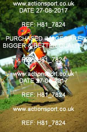 Photo: H81_7824 ActionSport Photography 27/08/2017 AMCA Bristol Spartans MC - Chew Magna  _4_JuniorsMX2 #305