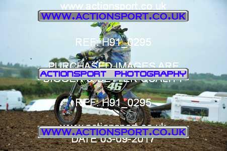 Photo: H91_0295 ActionSport Photography 03/09/2017 MCF South Somerset MX - Grittenham _3_Juniors #46