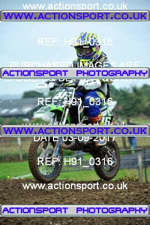 Photo: H91_0316 ActionSport Photography 03/09/2017 MCF South Somerset MX - Grittenham _3_Juniors #46