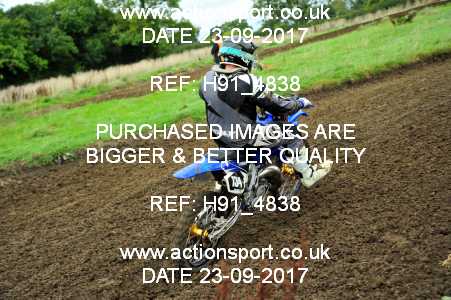 Photo: H91_4838 ActionSport Photography 23/09/2017 Thornbury MX Practice - Thornbury Moto Parc 1050_Juniors #134