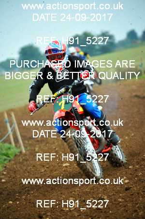Photo: H91_5227 ActionSport Photography 24/09/2017 Thornbury MX Practice - Minchinhampton 0950_Juniors #7