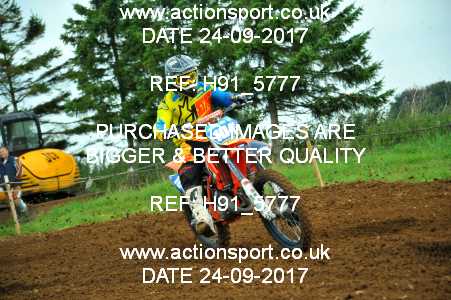 Photo: H91_5777 ActionSport Photography 24/09/2017 Thornbury MX Practice - Minchinhampton 1050_Seniors_Juniors #104