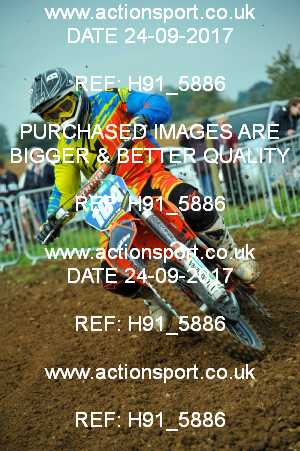 Photo: H91_5886 ActionSport Photography 24/09/2017 Thornbury MX Practice - Minchinhampton 1050_Seniors_Juniors #104