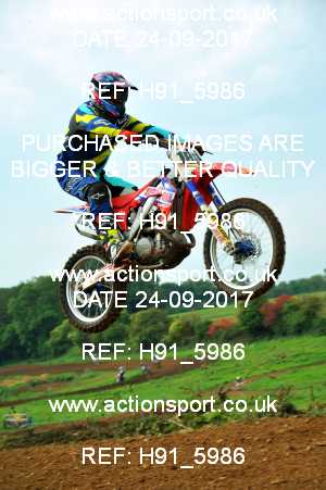 Photo: H91_5986 ActionSport Photography 24/09/2017 Thornbury MX Practice - Minchinhampton 1110_Juniors #188
