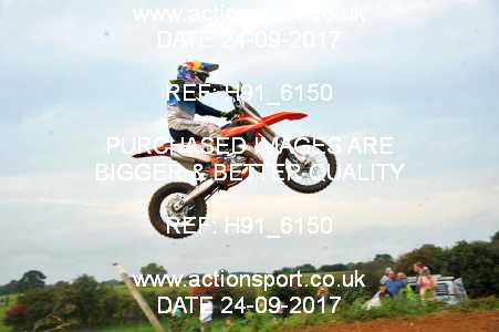 Photo: H91_6150 ActionSport Photography 24/09/2017 Thornbury MX Practice - Minchinhampton 1130_65s-85s