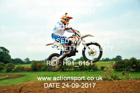 Photo: H91_6151 ActionSport Photography 24/09/2017 Thornbury MX Practice - Minchinhampton 1130_65s-85s