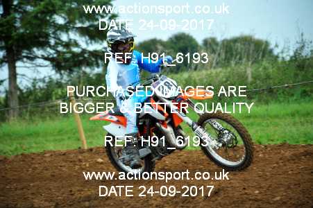Photo: H91_6193 ActionSport Photography 24/09/2017 Thornbury MX Practice - Minchinhampton 1130_65s-85s