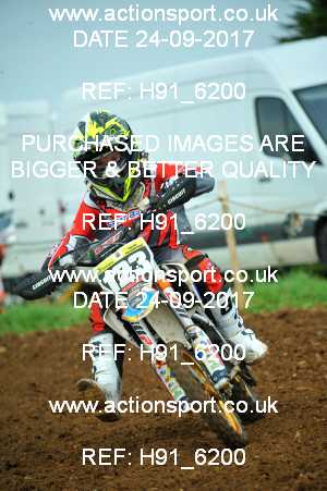 Photo: H91_6200 ActionSport Photography 24/09/2017 Thornbury MX Practice - Minchinhampton 1130_65s-85s