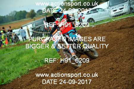 Photo: H91_6209 ActionSport Photography 24/09/2017 Thornbury MX Practice - Minchinhampton 1130_65s-85s