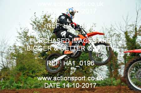 Photo: HA1_0196 ActionSport Photography 14/10/2017 Thornbury MX Practice - Westonbirt 0950_Juniors #192