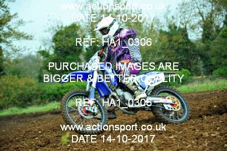 Photo: HA1_0306 ActionSport Photography 14/10/2017 Thornbury MX Practice - Westonbirt 0950_Juniors #92