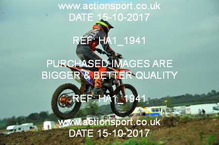 Photo: HA1_1941 ActionSport Photography 15/10/2017 MCF South Somerset MX - Grittenham _6_Rookies #26