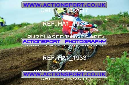 Photo: HA1_1933 ActionSport Photography 15/10/2017 MCF South Somerset MX - Grittenham _6_Rookies #39