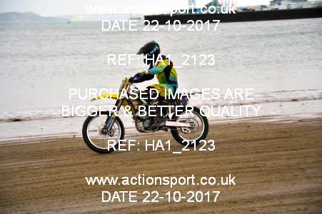 Photo: HA1_2123 ActionSport Photography 22/10/2017 AMCA Purbeck MXC Weymouth Beach Race  _1_Juniors #95