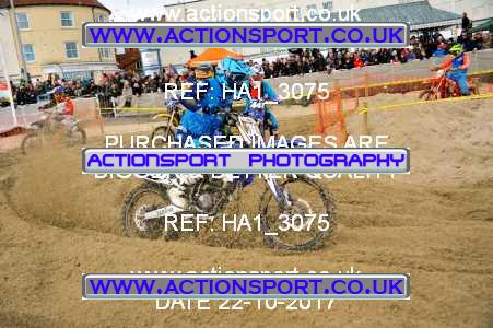 Photo: HA1_3075 ActionSport Photography 22/10/2017 AMCA Purbeck MXC Weymouth Beach Race  _1_Juniors #308