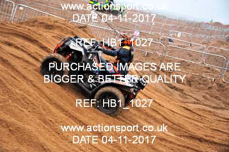 Photo: HB1_1027 ActionSport Photography 4,5/11/2017 AMCA Skegness Beach Race [Sat/Sun]  _2_Quads-Sidecars #364