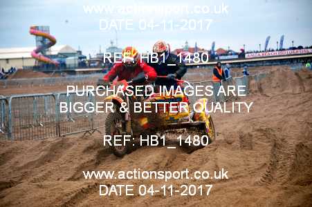 Photo: HB1_1480 ActionSport Photography 4,5/11/2017 AMCA Skegness Beach Race [Sat/Sun]  _2_Quads-Sidecars #382