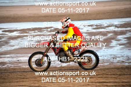 Photo: HB1_2228 ActionSport Photography 4,5/11/2017 AMCA Skegness Beach Race [Sat/Sun]  _3_SundaySolos #18