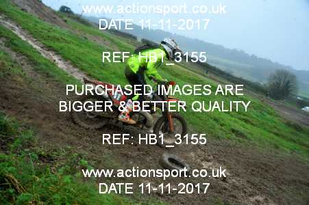 Photo: HB1_3155 ActionSport Photography 11/11/2017 ACU RORE & Dorset Enduro James Wright Memorial - Rogershill Farm  _1_RiderNo #11