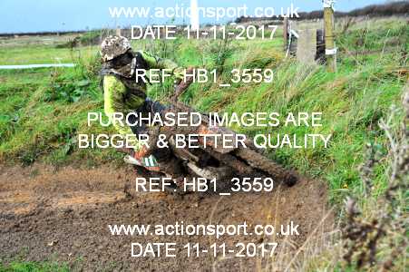 Photo: HB1_3559 ActionSport Photography 11/11/2017 ACU RORE & Dorset Enduro James Wright Memorial - Rogershill Farm  _1_RiderNo #11