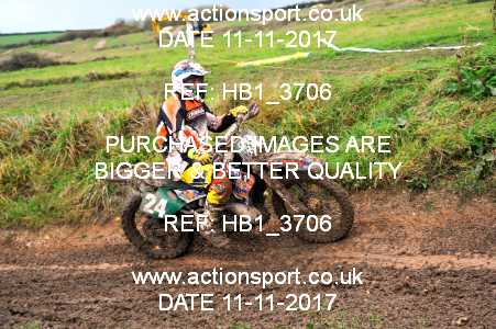 Photo: HB1_3706 ActionSport Photography 11/11/2017 ACU RORE & Dorset Enduro James Wright Memorial - Rogershill Farm  _1_RiderNo #24