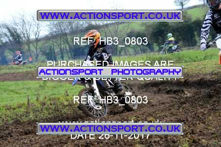 Photo: HB3_0803 ActionSport Photography 26/11/2017 Thornbury MX Practice - Arlingham 1100_Juniors