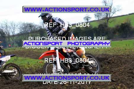 Photo: HB3_0804 ActionSport Photography 26/11/2017 Thornbury MX Practice - Arlingham 1100_Juniors
