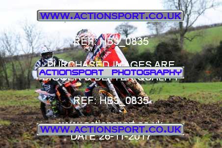 Photo: HB3_0835 ActionSport Photography 26/11/2017 Thornbury MX Practice - Arlingham 1100_Juniors