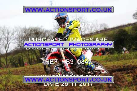 Photo: HB3_0847 ActionSport Photography 26/11/2017 Thornbury MX Practice - Arlingham 1100_Juniors