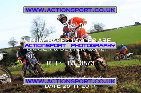 Photo: HB3_0873 ActionSport Photography 26/11/2017 Thornbury MX Practice - Arlingham 1100_Juniors