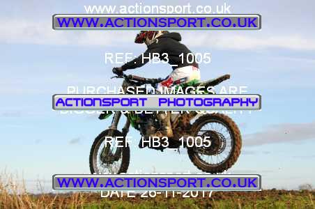 Photo: HB3_1005 ActionSport Photography 26/11/2017 Thornbury MX Practice - Arlingham 1100_Juniors