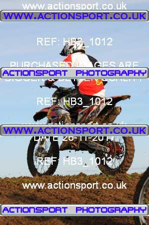 Photo: HB3_1012 ActionSport Photography 26/11/2017 Thornbury MX Practice - Arlingham 1100_Juniors