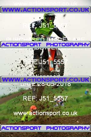 Photo: J51_5557 ActionSport Photography 28/05/2018 AMCA Devizes MXC - Grittenham  _5_JuniorsMX1 #555