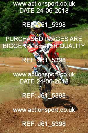 Photo: J61_5398 ActionSport Photography 24/06/2018 AMCA Hereford MXC - Bromyard Moto Park  _3_Inters #376