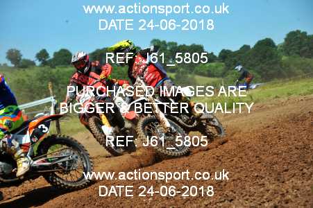 Photo: J61_5805 ActionSport Photography 24/06/2018 AMCA Hereford MXC - Bromyard Moto Park  _6_MX2Seniors : Unidentified